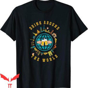 Epcot Drink Around The World T-Shirt Vacation Drinking Tee