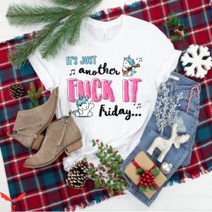 F It T-Shirt Just Another Fck It Friday Unicorn Funny Meme