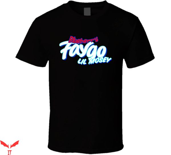 Faygo T-Shirt Blueberry By Lil Mosey Soft Drink Classic Logo