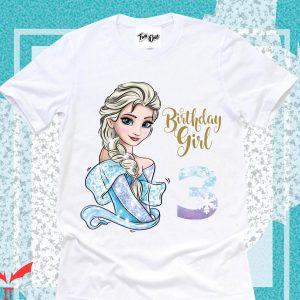 Frozen For Birthday T-Shirt Princess Frozen 3rd Birthday