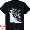 Frozen For Birthday T-Shirt Shine Bright On My 4th Birthday