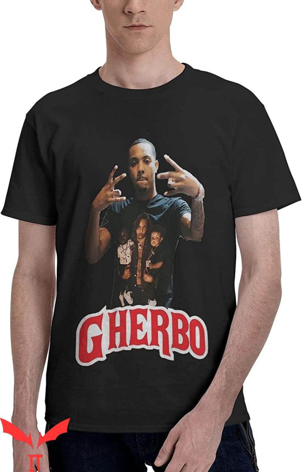 G Herbo T-Shirt Novelty Rapper Merch American Hip Hop Music