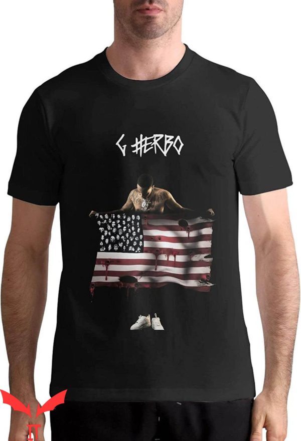 G Herbo T-Shirt PTSD Classic Summer Hip Hop Cool Tee