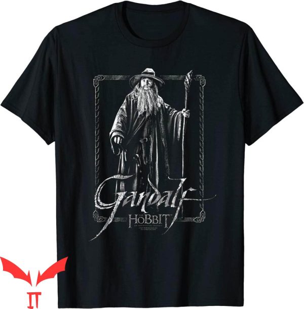 Gandalf T-Shirt Hobbit Gandalf Stare Cool Style Tee