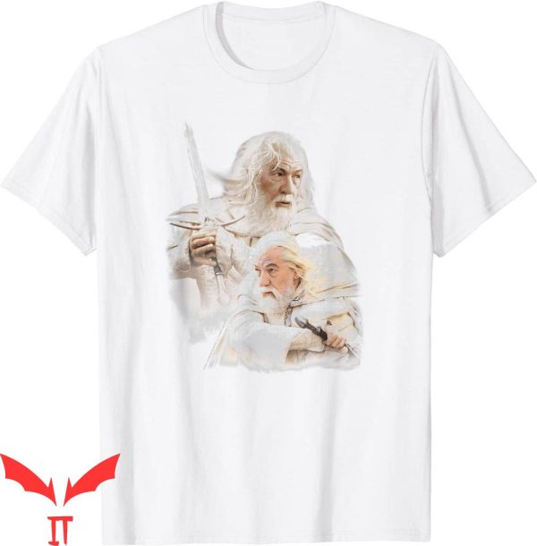 Gandalf T-Shirt Lord Of The Rings Gandalf The White