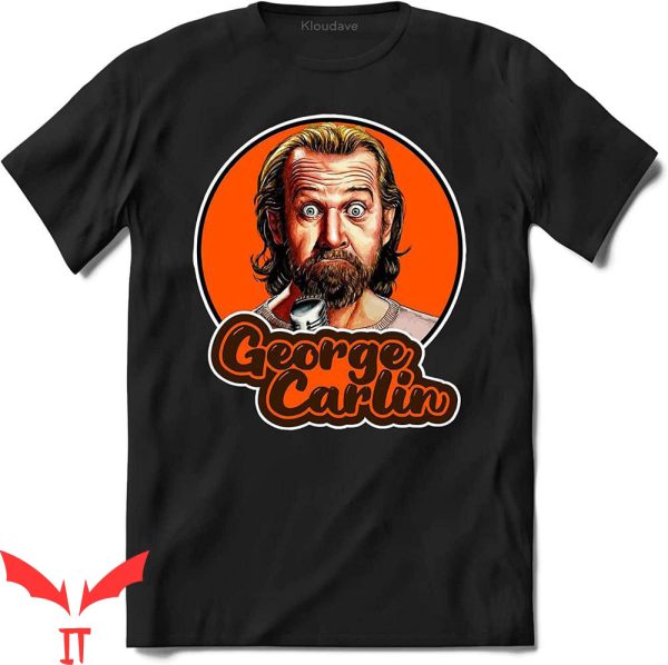 George Carlin T-Shirt Comedian Actor Merch Cool Tee