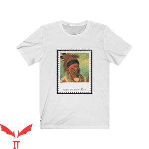 George Carlin T-Shirt Postage Stamp Chic Funny Tee Shirt