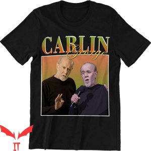 George Carlin T-Shirt Vintage 90s Funny Comedy Shirt