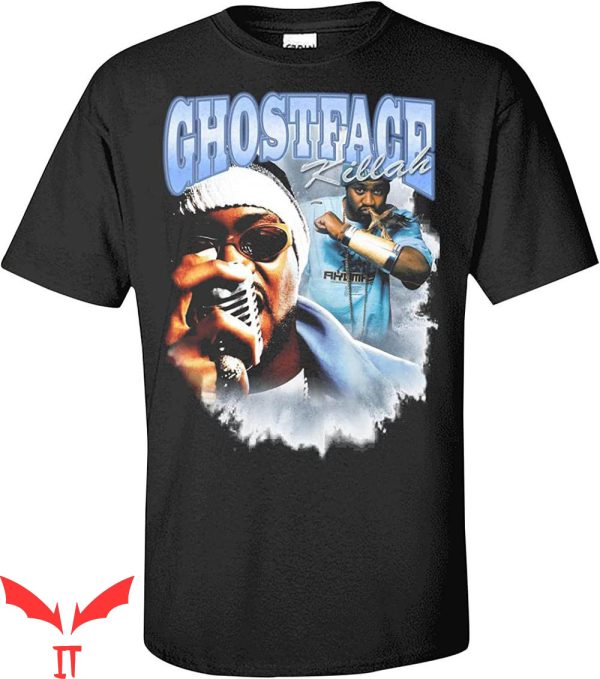 Ghostface Killah T-Shirt 90s Style Bootleg American Rapper