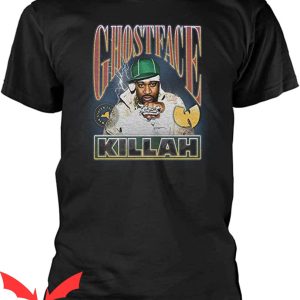 Ghostface Killah T-Shirt Ghost Bling American Rapper Tee