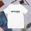 Girl Dad T-Shirt Girl Dad #Outnumbered Retro T-Shirt