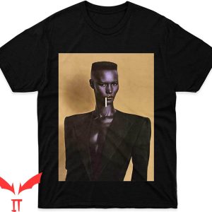 Grace Jones T-Shirt Cool Mon Multicolor Famous Model Trendy