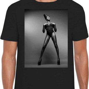Grace Jones T-Shirt Famous Model Trendy Artist Cool Tee