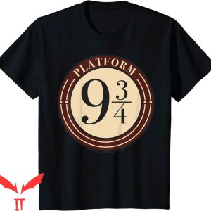 Harry Potter Birthday T-Shirt  9 &amp; 3-4 Simple Logo Tee