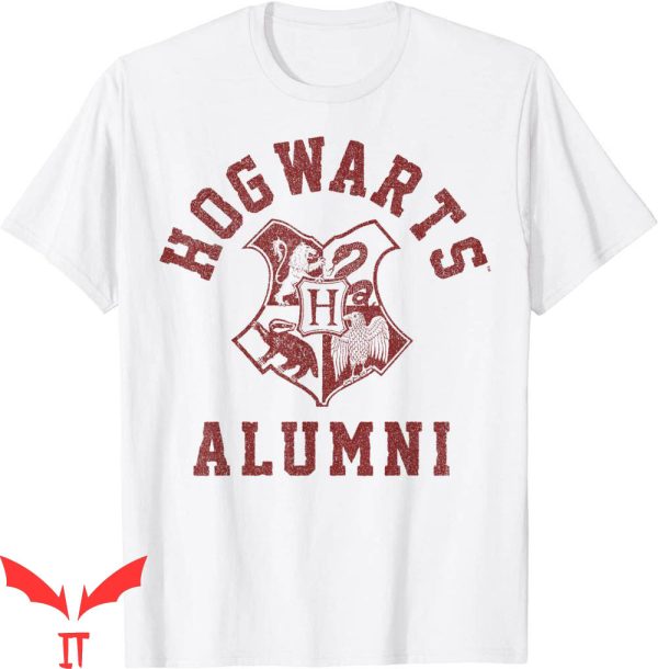 Harry Potter Birthday T-Shirt Hogwarts Alumni Crest