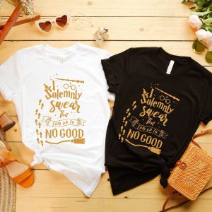 Harry Potter Couples T-Shirt I Solemnly Swear That I Am