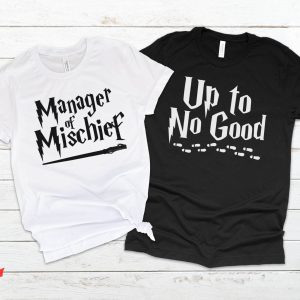 Harry Potter Couples T-Shirt Manager Of Mischief Up To No