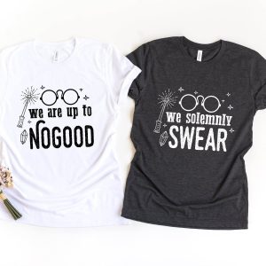 Harry Potter Couples T-Shirt We Solemnly Swear That We Are