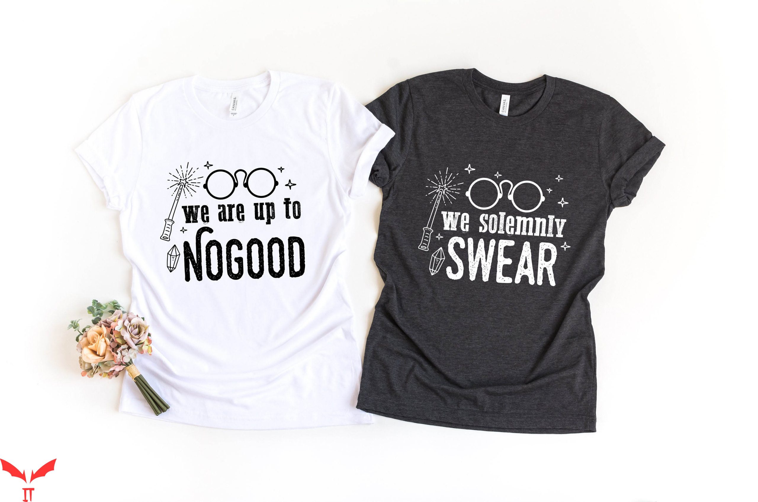 Harry Potter Couples T-Shirt We Solemnly Swear That We Are