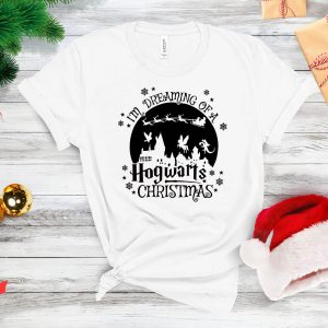 Harry Potter Family T-Shirt Hogwarts Christmas I'm Dreaming