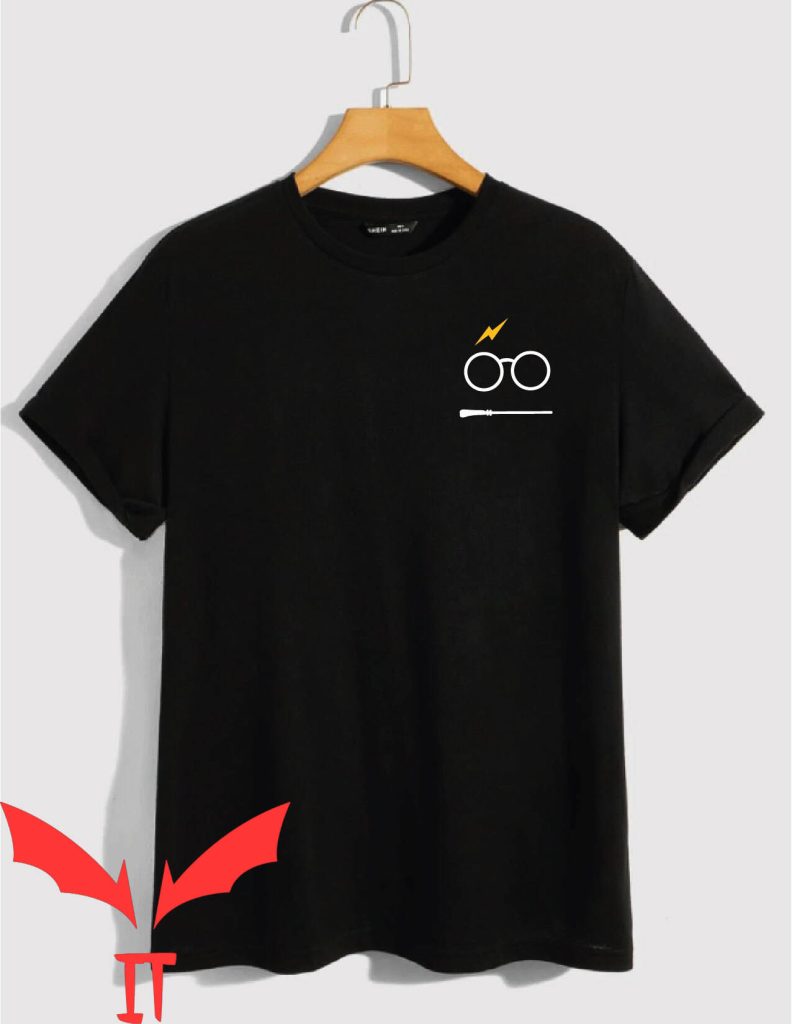 Harry Potter Family TShirt Wizard Glasses Lighting Bolt