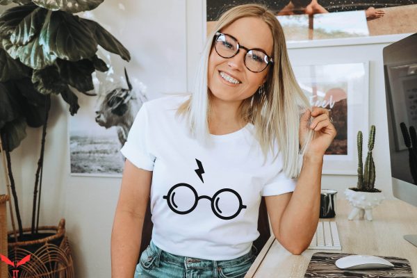 Harry Potter Family T-Shirt Wizard Glasses Wand Vacation