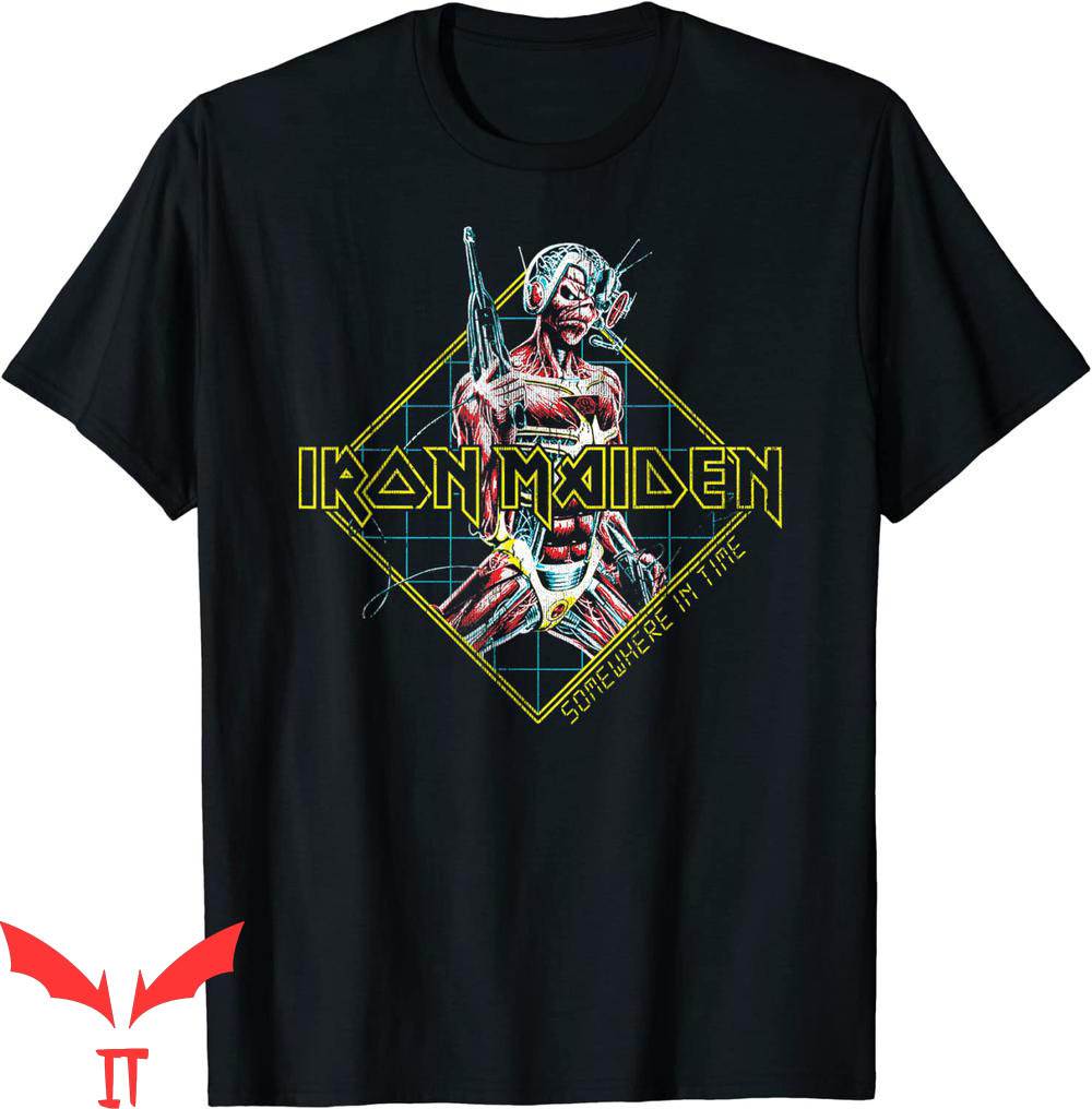 Iron Maiden Somewhere In Time T-Shirt Iron Maiden Somewhere In Time T-Shirt