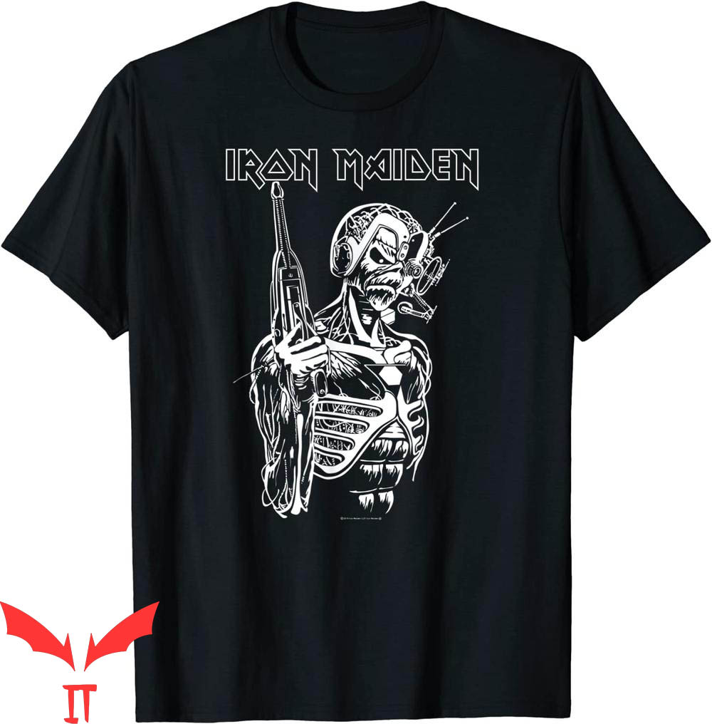 Iron Maiden Somewhere In Time T-Shirt Heavy Metal Music Iron Maiden Somewhere In Time T-Shirt Heavy Metal Music