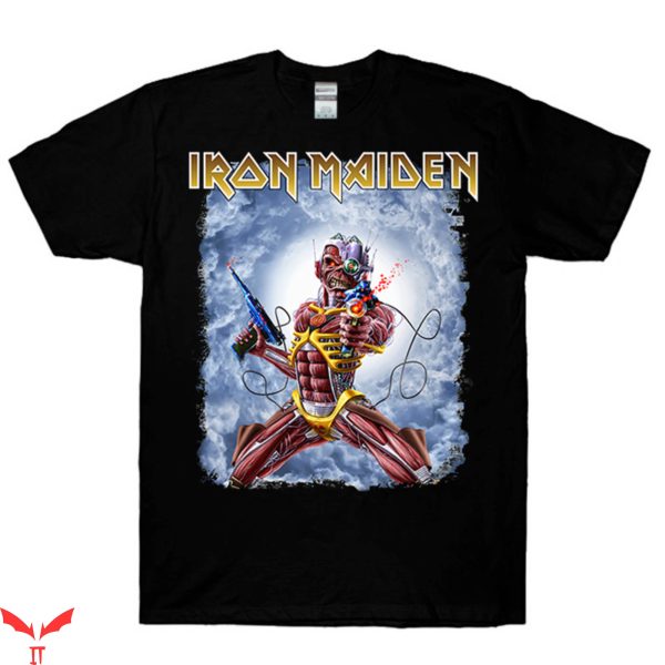 Iron Maiden Somewhere In Time T-Shirt Sky Heavy Metal Band