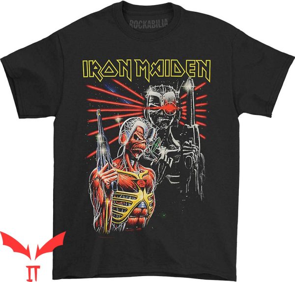 Iron Maiden Somewhere In Time T-Shirt Terminate Trendy