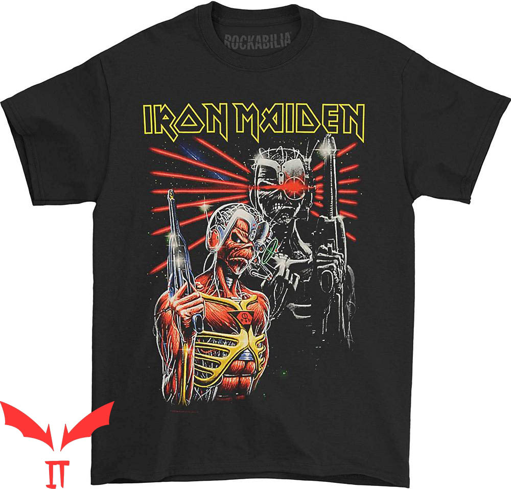 Iron Maiden Somewhere In Time T-Shirt Terminate Trendy Iron Maiden Somewhere In Time T-Shirt Terminate Trendy