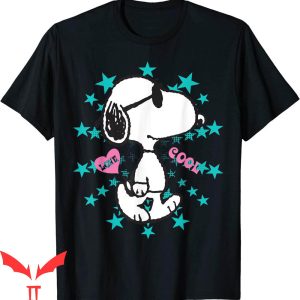 Joe Cool Snoopy T-Shirt Peanuts Snoopy Cool Tee Shirt