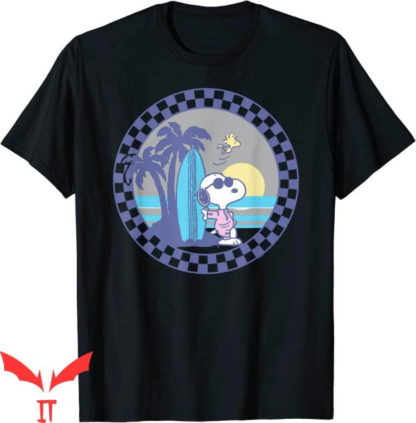 Joe Cool Snoopy T-Shirt Peanuts Snoopy Surf’s Up Tee