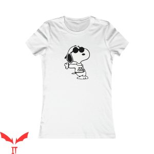 Joe Cool Snoopy T-Shirt Snoopy Joe Cool Design Tee Shirt