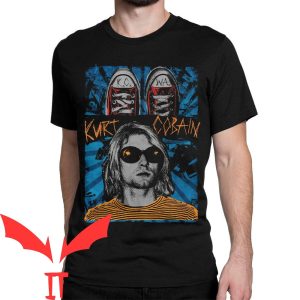 Kurt Donald Cobain T-Shirt Kurt Cobain Portrait Vintage