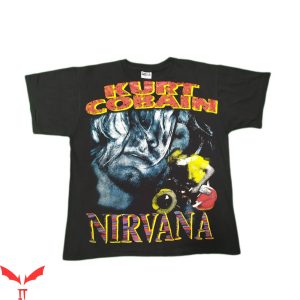 Kurt Donald Cobain T-Shirt Vintage Kurt Cobain 90'S Style