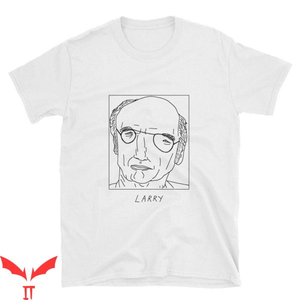 Larry David T-Shirt Badly Drawn Celebrities T-Shirt