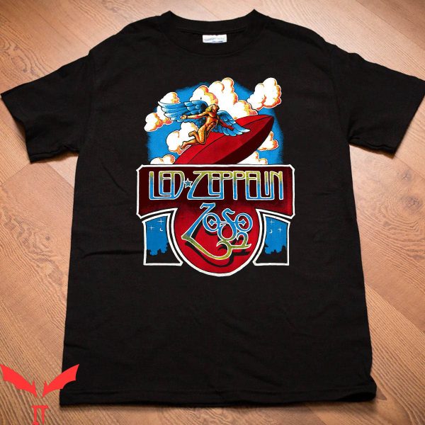 Led Zeppelin 1975 Tour T-Shirt The Song Remains The Same