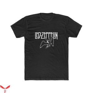 Led Zeppelin 1975 Tour T-Shirt Vintage Inspired Swan Song