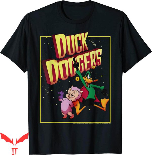 Looney Tunes Harley Davidson T-Shirt Duck Dodgers Duo