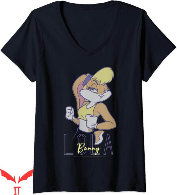 Looney Tunes Harley Davidson T-Shirt Lola Bunny Portrait
