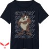 Looney Tunes Harley Davidson T-Shirt Taz Back Off Portrait
