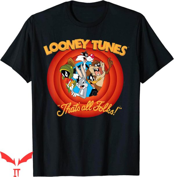 Looney Tunes Harley Davidson T-Shirt That’s All Folks