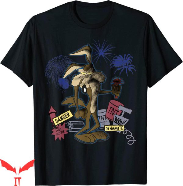 Looney Tunes Harley Davidson T-Shirt Wile TNT Portrait