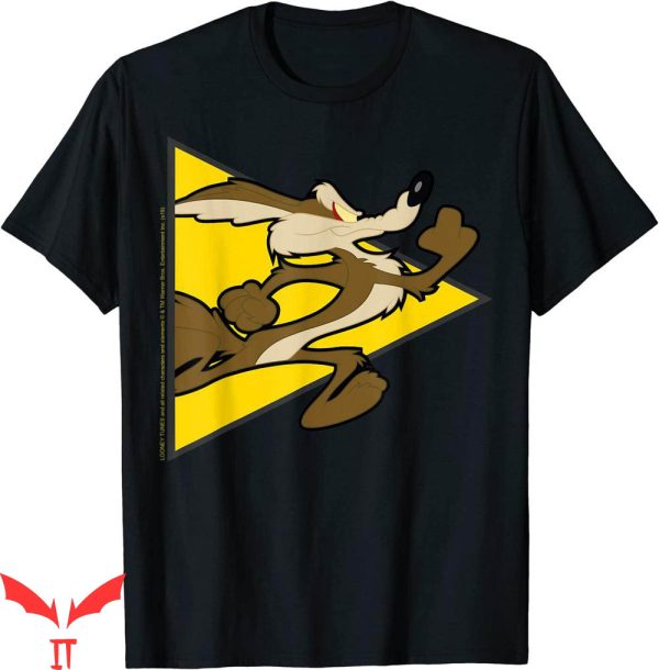 Looney Tunes Harley Davidson T-Shirt Yellow Triangle T-Shirt