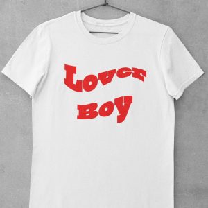 Loverboy T-Shirt Valentine Lover Hear Broken Sad Cute Tee