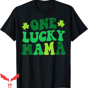 Lucky Mama T-Shirt Retro Vintage St Patrick’s Day Tee