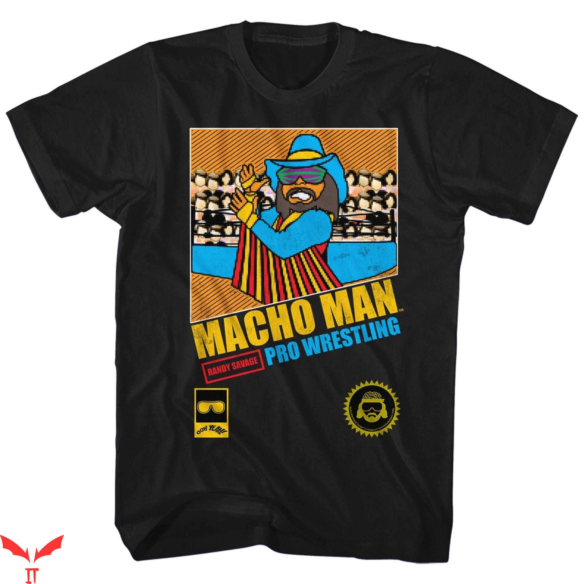 Macho Man Madness T-Shirt Pro Wrestling Cool Style Tee Macho Man Madness T-Shirt Pro Wrestling Cool Style Tee