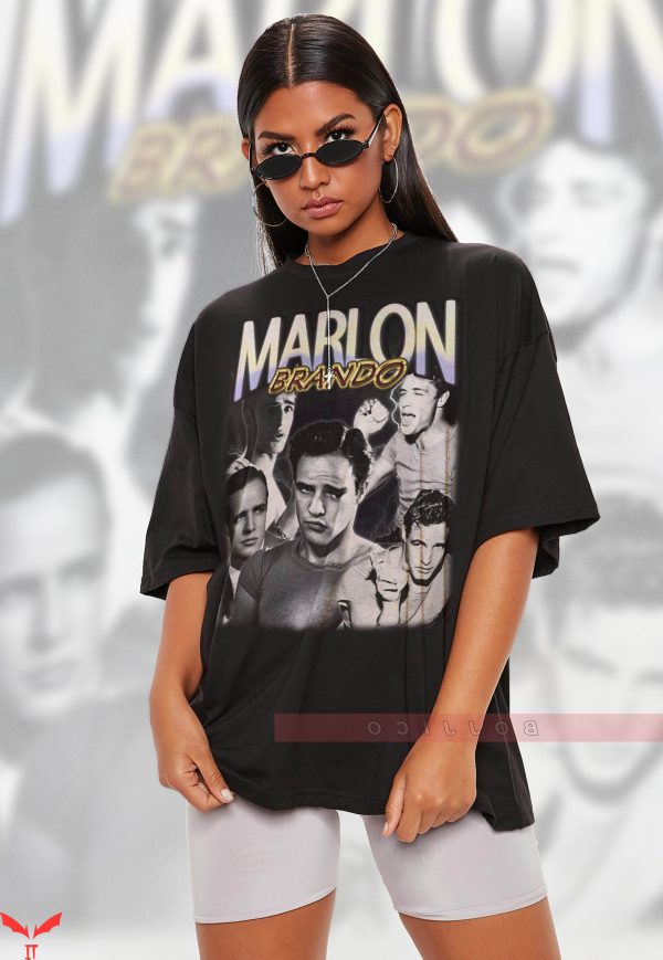 Marlon Brando T-Shirt Marlon Brando 90s Vintage Shirt