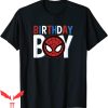 Marvel Birthday T-Shirt Classic Spider Man Birthday Tee
